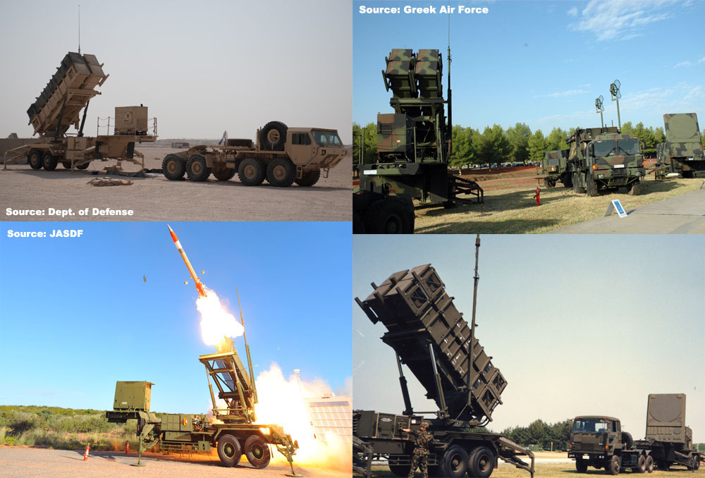 Overview — MIM-104 Patriot air defense system — Anti-Air —  Missiles/Rockets/Bombs — Weapons — Military Periscope