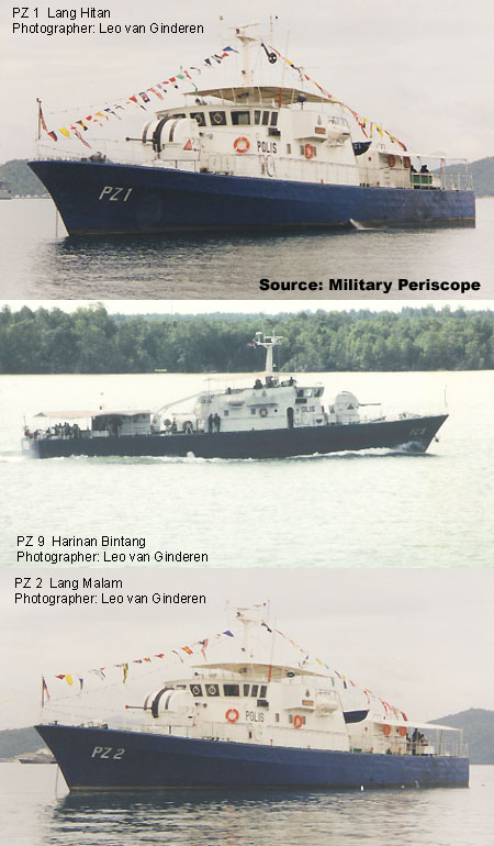 Overview Gagah Class Coast Guard Border Patrol Ships