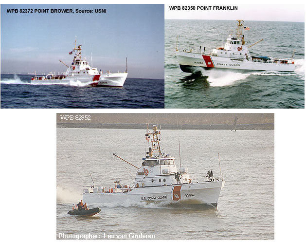 Overview POINT WPB 82301 Class Coast Guard Border Patrol Ships