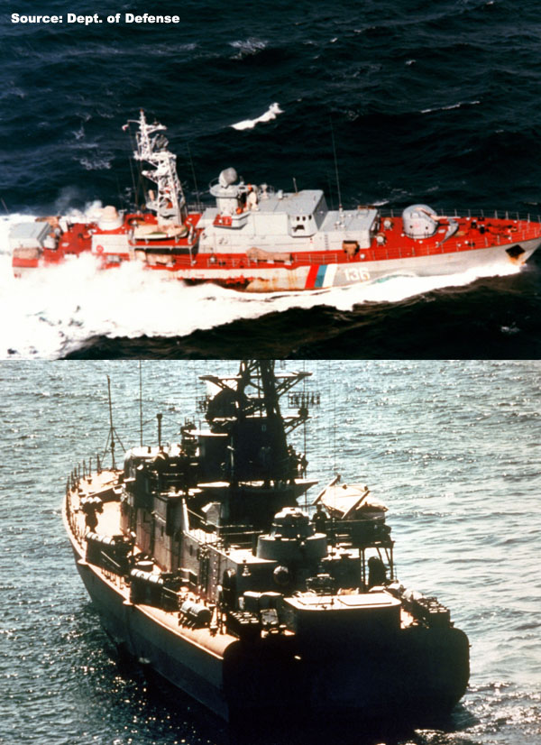 Overview PAUK I WPC Class Coast Guard Border Patrol Ships