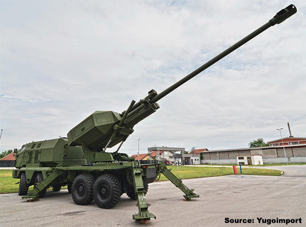 Overview — 155-mm Aleksandar self-propelled howitzer — Self-Propelled ...