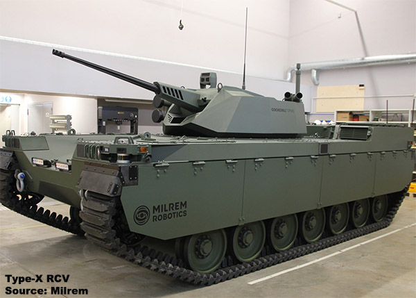 Overview — Type-X robotic combat vehicle — Uncrewed Ground Vehicles ...