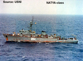 Overview — NATYA-I** (642) class — Auxiliary — Ships — Weapons ...