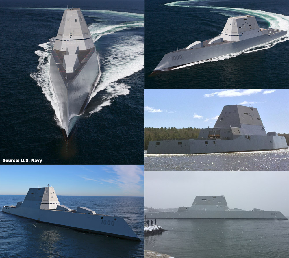 Overview — ZUMWALT (DDG-1000) class — Destroyers — Ships — Weapons ...